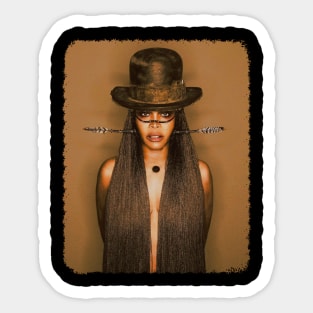 Erykah Badu - Vintage RNB Sticker